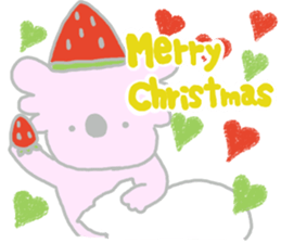 It is a koala leisurely 3 strawberry sticker #7678737