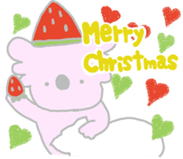 It is a koala leisurely 3 strawberry sticker #7678737