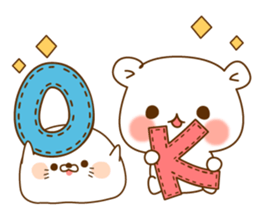 Vulgar bear VS Stinging tongue seal sticker #7678868