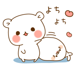 Vulgar bear VS Stinging tongue seal sticker #7678872