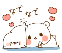 Vulgar bear VS Stinging tongue seal sticker #7678873