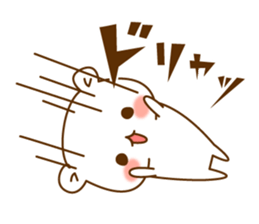 Vulgar bear VS Stinging tongue seal sticker #7678874