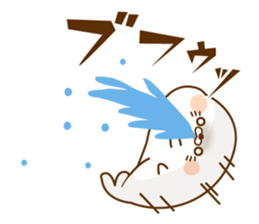 Vulgar bear VS Stinging tongue seal sticker #7678875