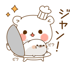 Vulgar bear VS Stinging tongue seal sticker #7678878