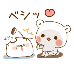 Vulgar bear VS Stinging tongue seal sticker #7678881