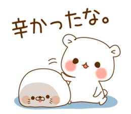 Vulgar bear VS Stinging tongue seal sticker #7678888