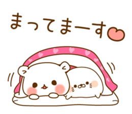 Vulgar bear VS Stinging tongue seal sticker #7678894