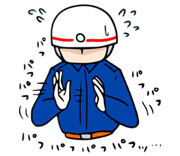 Fire fighting party Mr.Y. sticker #7679091