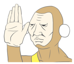 Kawaii  Monkey sticker #7679260