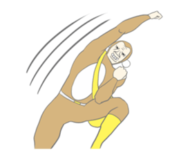 Kawaii  Monkey sticker #7679265