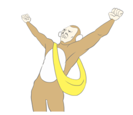 Kawaii  Monkey sticker #7679266