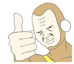 Kawaii  Monkey sticker #7679272