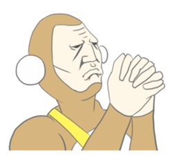 Kawaii  Monkey sticker #7679273