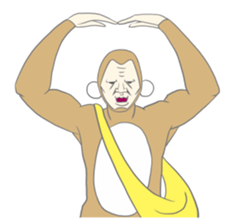 Kawaii  Monkey sticker #7679274