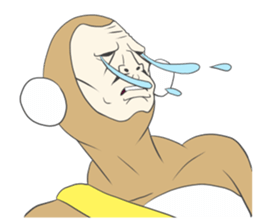 Kawaii  Monkey sticker #7679280