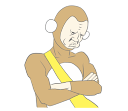 Kawaii  Monkey sticker #7679281