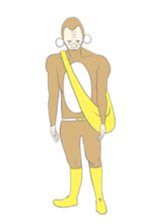 Kawaii  Monkey sticker #7679291