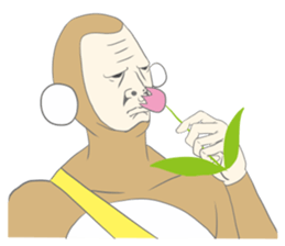 Kawaii  Monkey sticker #7679296