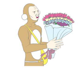 Kawaii  Monkey sticker #7679297