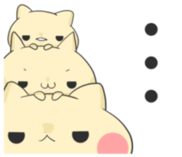 cat 3 brothers2 sticker #7680208