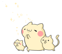 cat 3 brothers2 sticker #7680228