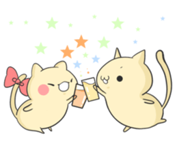 cat 3 brothers2 sticker #7680232