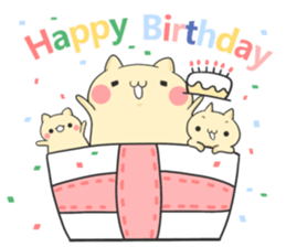 cat 3 brothers2 sticker #7680235