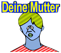 ADDICTIVE FACE (GERMAN VERSION) sticker #7680372