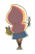 Little Red Riding Hood by Torataro sticker #7680437