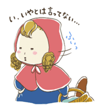 Little Red Riding Hood by Torataro sticker #7680449
