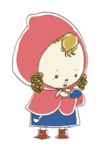 Little Red Riding Hood by Torataro sticker #7680459