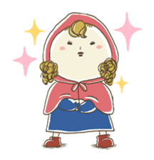 Little Red Riding Hood by Torataro sticker #7680472