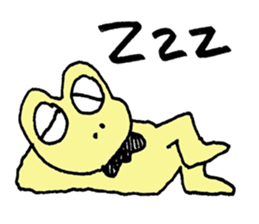 MAGICAL COLORFUL FROG sticker #7680483