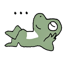 MAGICAL COLORFUL FROG sticker #7680502