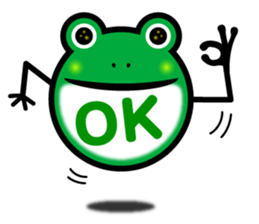 useful Cute Frog sticker #7680877
