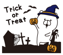 Sticker of a white bear vol.2 sticker #7681070