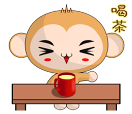 Monkey Weiwei (Everyday Life) sticker #7681105