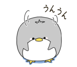 Sticker.penguin and bear2 sticker #7681456