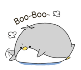 Sticker.penguin and bear2 sticker #7681463