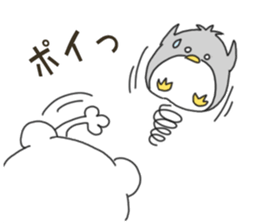 Sticker.penguin and bear2 sticker #7681472