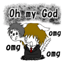 So cool! ikemen Good Looking Dog Roy2 sticker #7682125