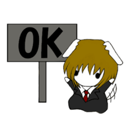 So cool! ikemen Good Looking Dog Roy2 sticker #7682134