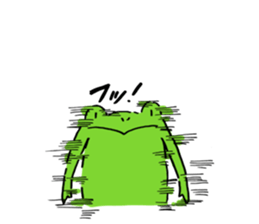 Frog Takashi -kun 3 sticker #7682366