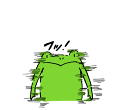 Frog Takashi -kun 3 sticker #7682366