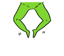 Frog Takashi -kun 3 sticker #7682368