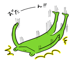 Frog Takashi -kun 3 sticker #7682393