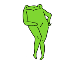 Frog Takashi -kun 3 sticker #7682401