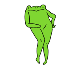 Frog Takashi -kun 3 sticker #7682401