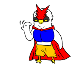 THE HERO BIRD-MAN "COKE-KING" sticker #7682456