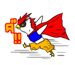 THE HERO BIRD-MAN "COKE-KING" sticker #7682457